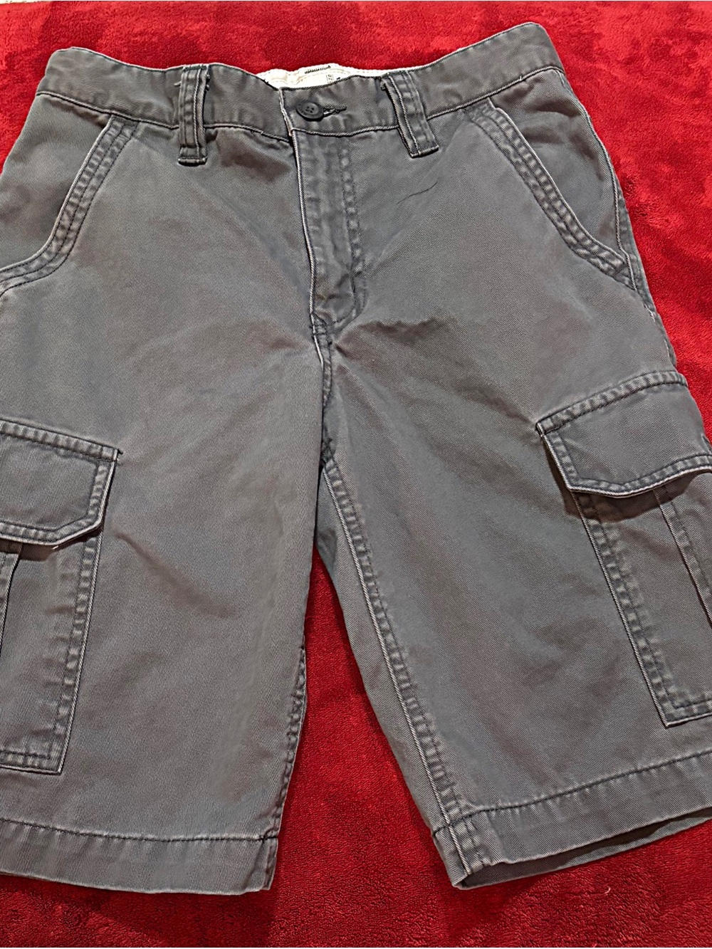 Old Navy Gray Cargo Shorts for Kids